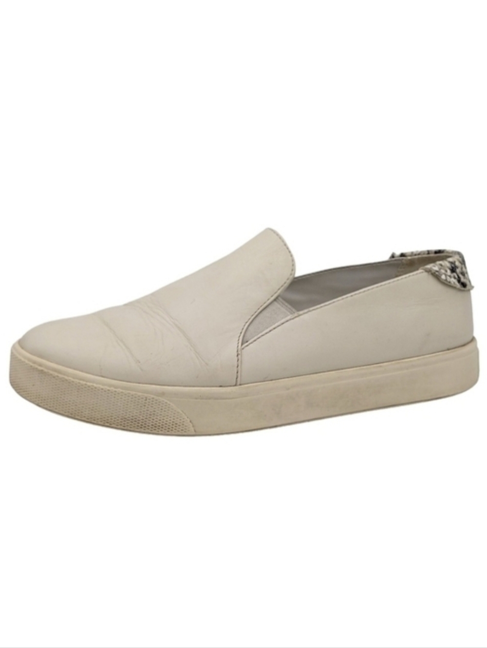 Cole Haan Grandseries Loafers Women Size 8 Ivory Slip On Leather Goring Comfort